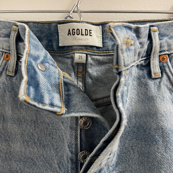 Agolde Pants - Agolde Parker Jean Shorts in Swapmeet